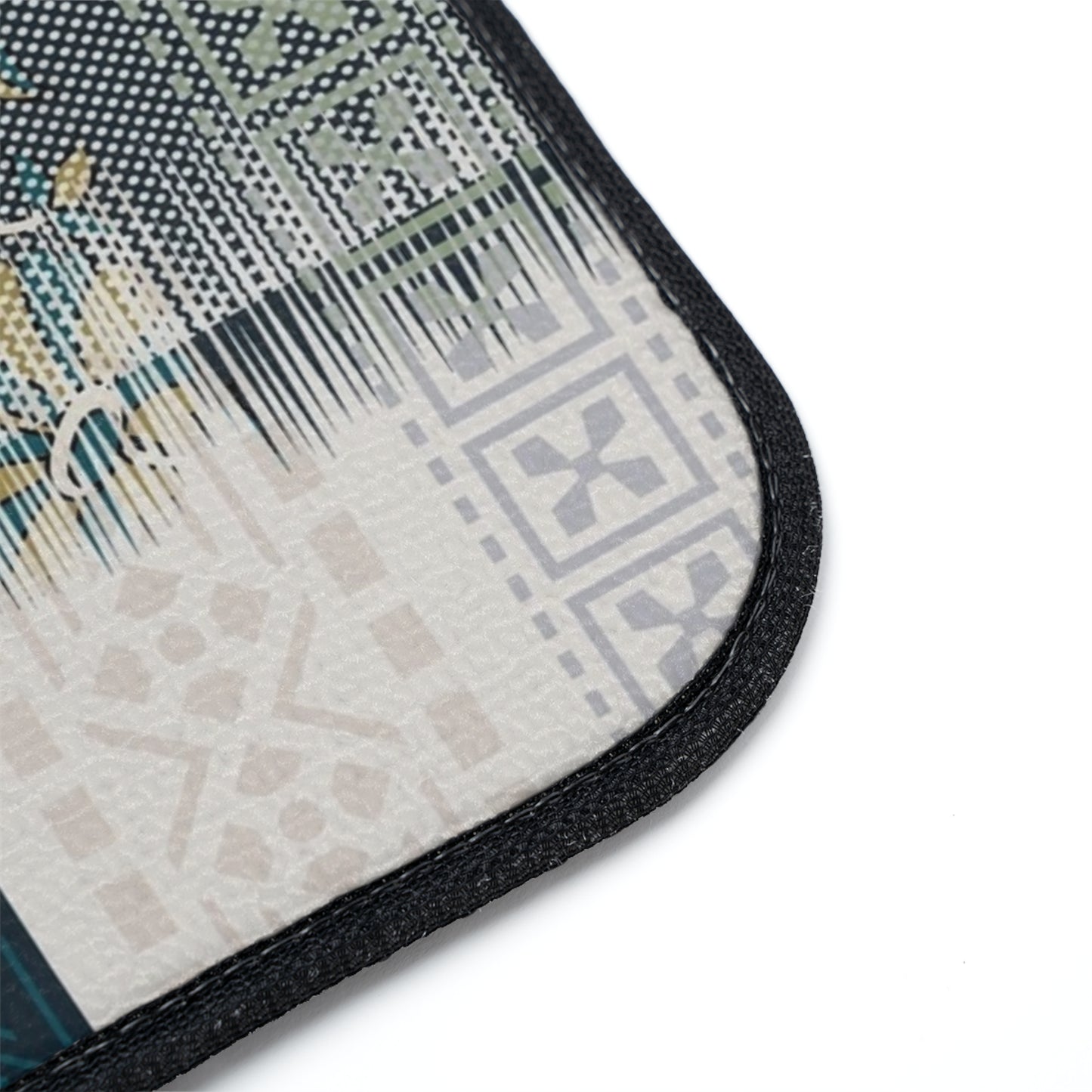 Elegant Patterned Car Floor Mat, Stylish Auto Accessories, Unique Gift for Car Lovers...