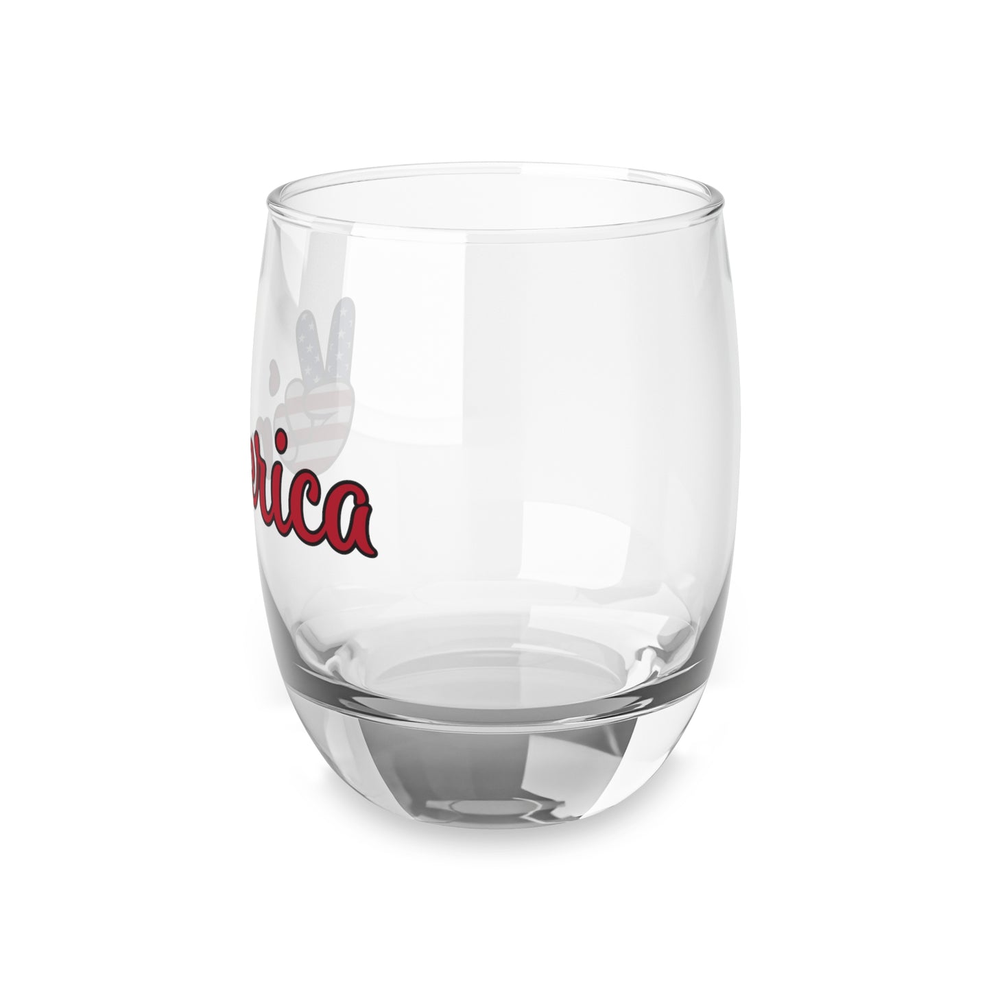 Americana Whiskey Glass, Patriotic Barware, Gift for Dad, Unique Home Decor, Cheers to Freedom