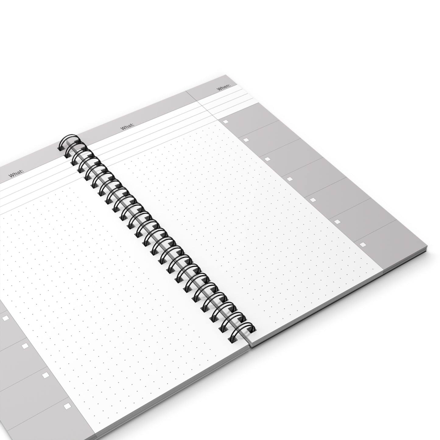Love Spiral Journal - Cute Notebook for Writing, School Supplies, Gift for Students, Creativity, Organization
