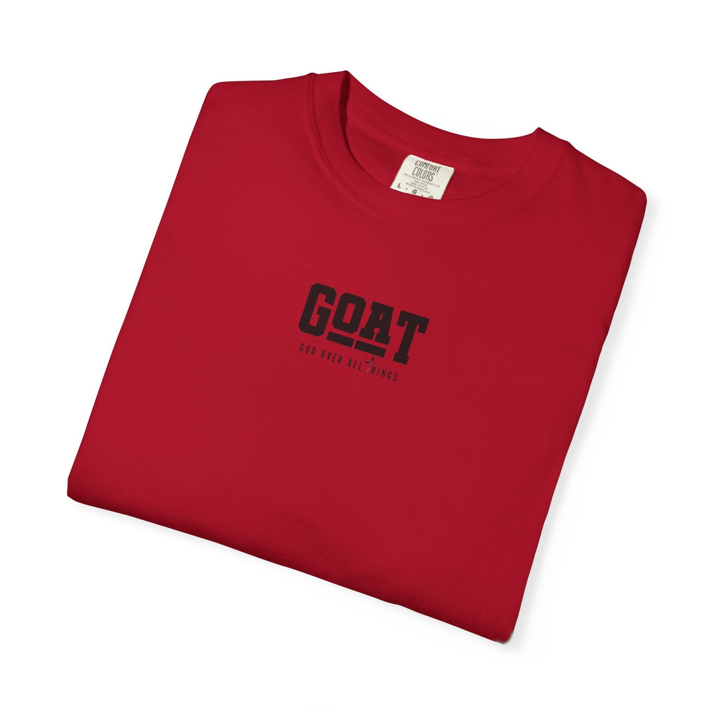 Cool GOAT Unisex T-Shirt, Trendy Garment-Dyed Tee, Casual Streetwear...