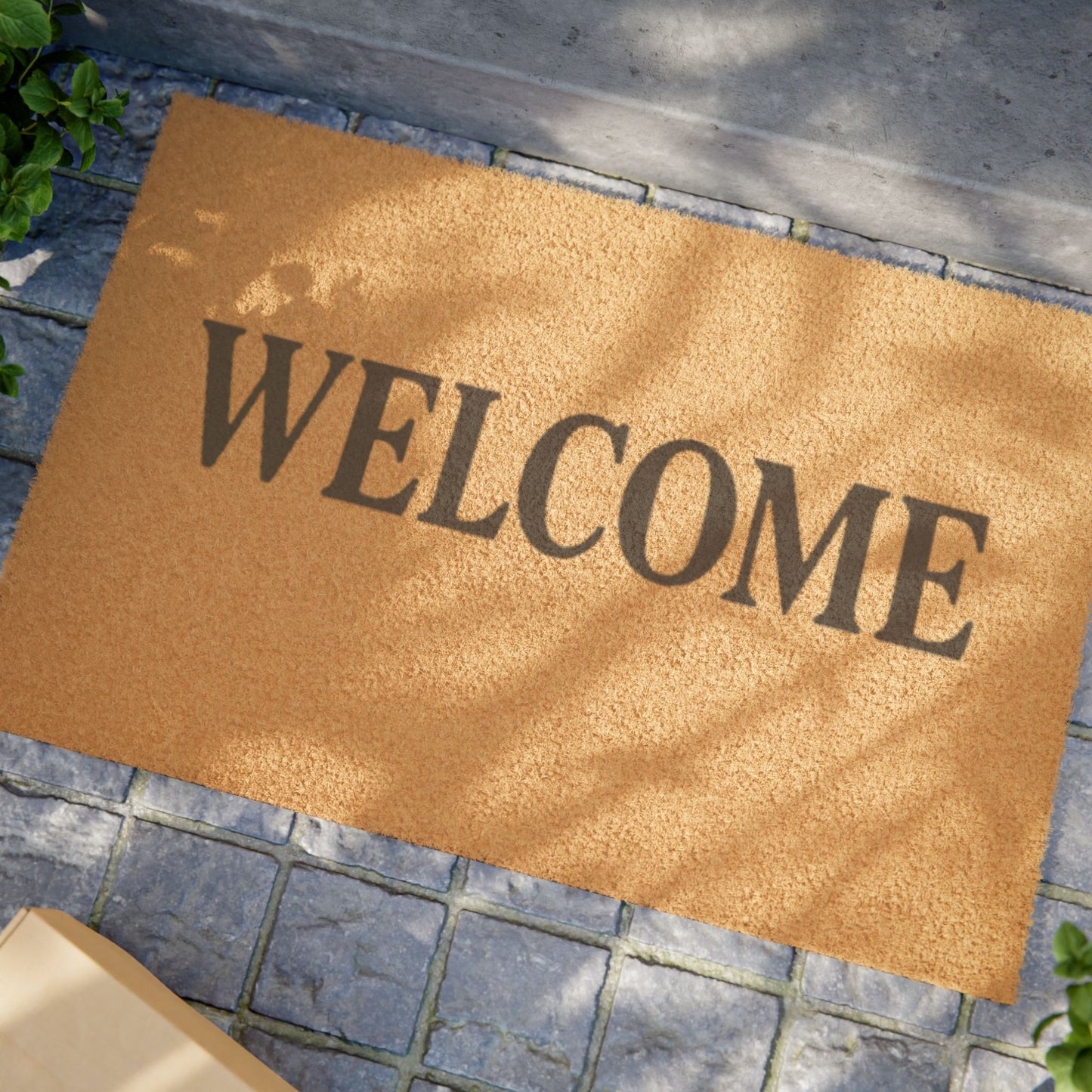 Welcome Doormat, Front Porch Decor, Home Entrance Rug, Personalized Gift, Housewarming Present