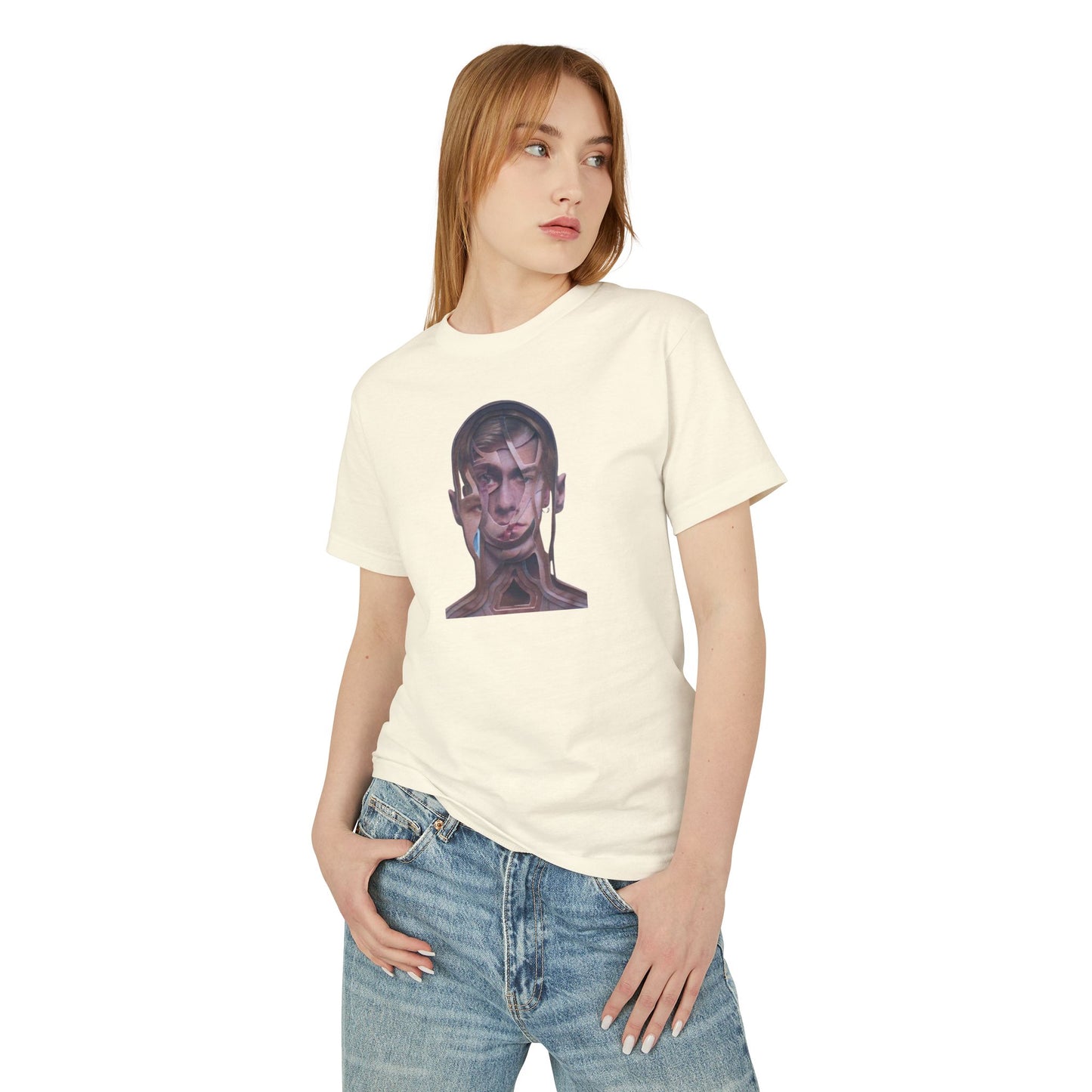 Artistic Unisex Tee - Heavyweight Cotton | Unique Graphic T-Shirt, Casual Wear, Stylish Fashion