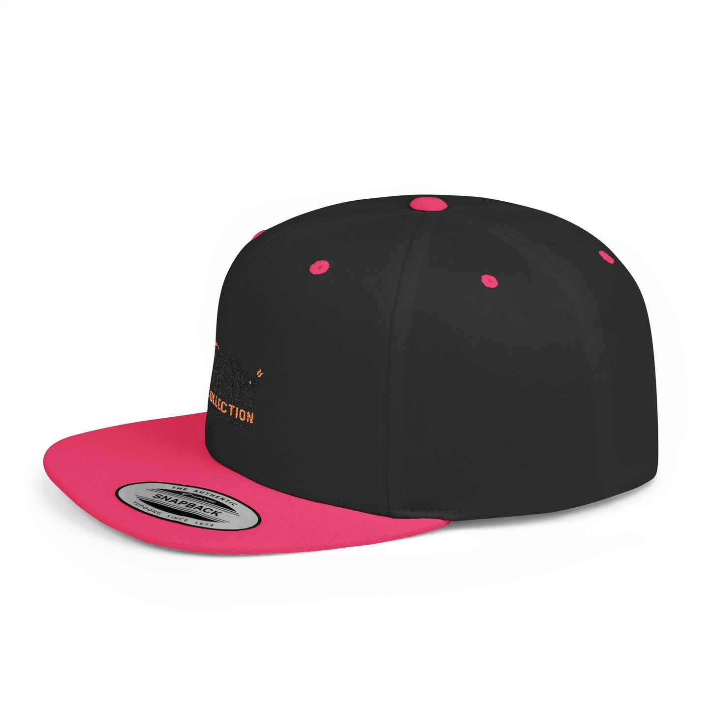 Stay Focus Snapback Hat, Adjustable Flat Bill Cap, Casual Style, Unique Gift for Him/Her, Perfect for Everyday Wear, Sports, Festivals