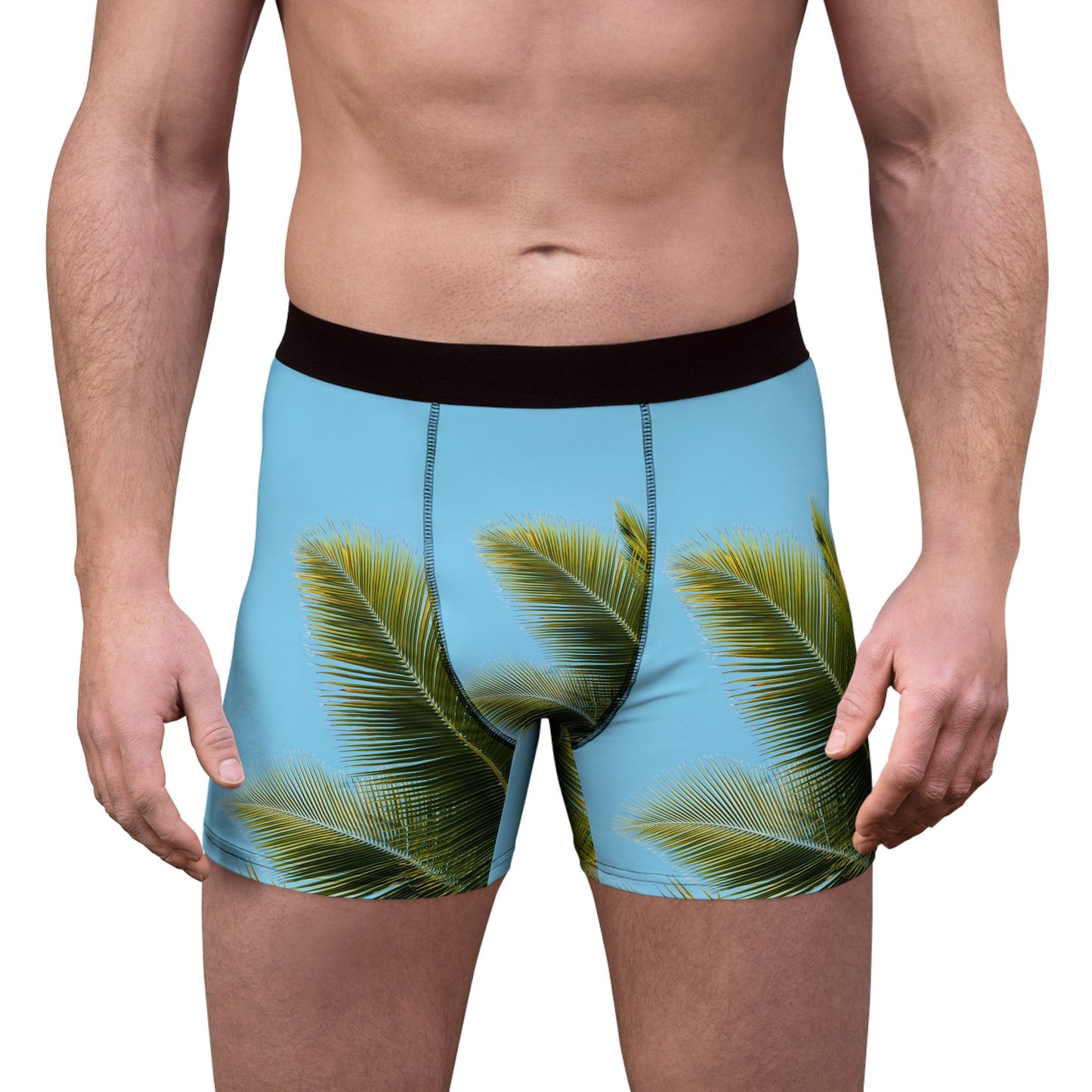 Tropical Print Boxer Briefs for Men | Comfortable Summer Undergarments...