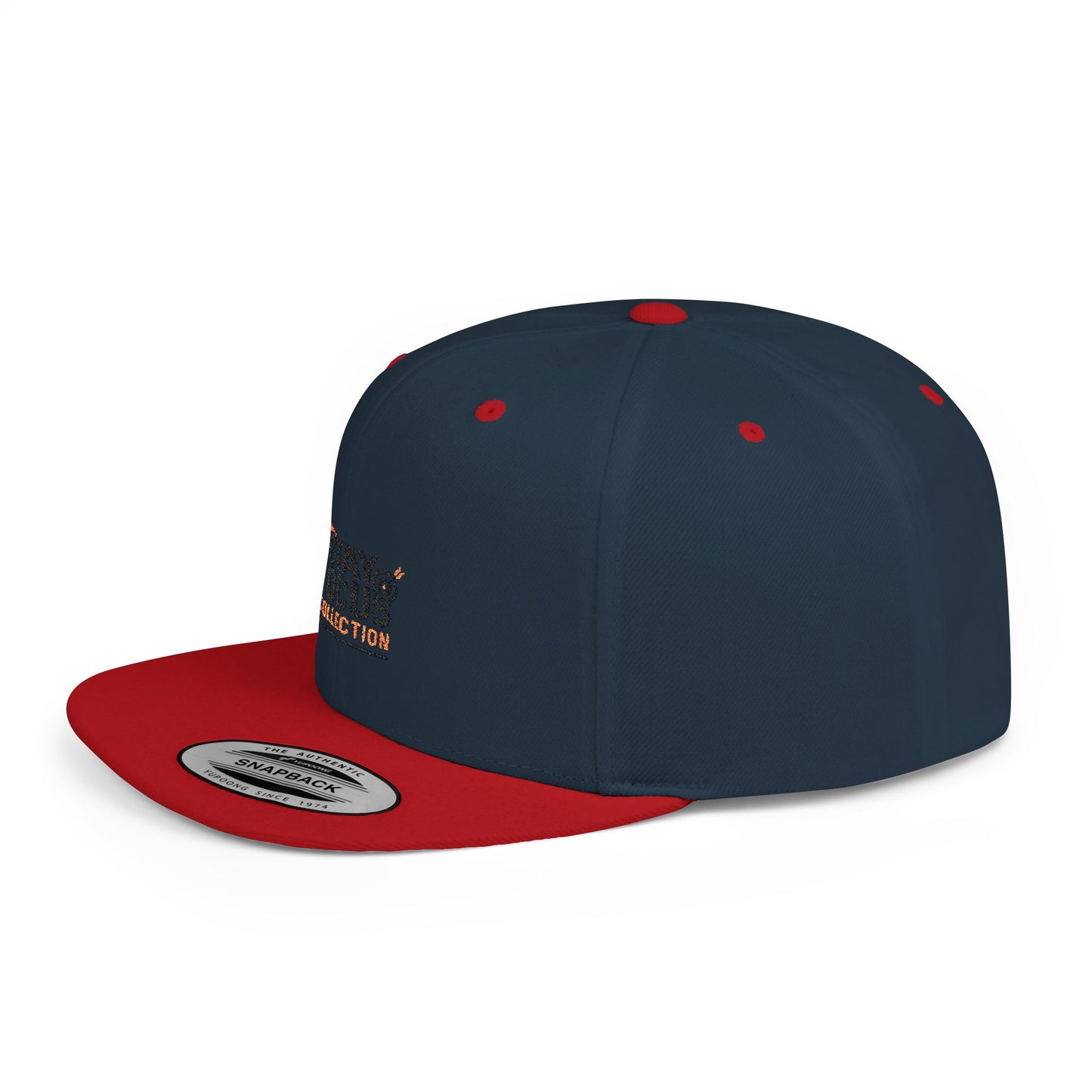 Stay Focus Snapback Hat, Adjustable Flat Bill Cap, Casual Style, Unique Gift for Him/Her, Perfect for Everyday Wear, Sports, Festivals