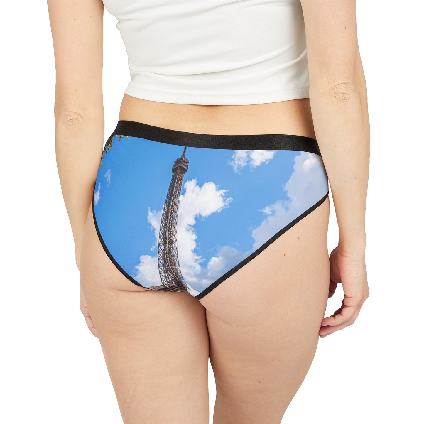 Eiffel Tower Women's Underwear - Unique AOP Knickers for Travelers, Beachwear, Summer Fashion