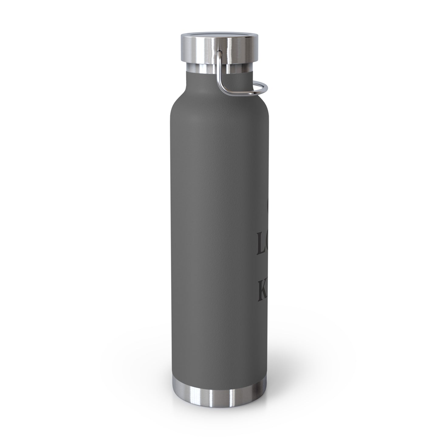 Love Is Kind Insulated Water Bottle, 22oz, Motivational Gift, Eco-Friendly Hydration, Travel Mug, Birthday Gift, Inspirational Drinkware