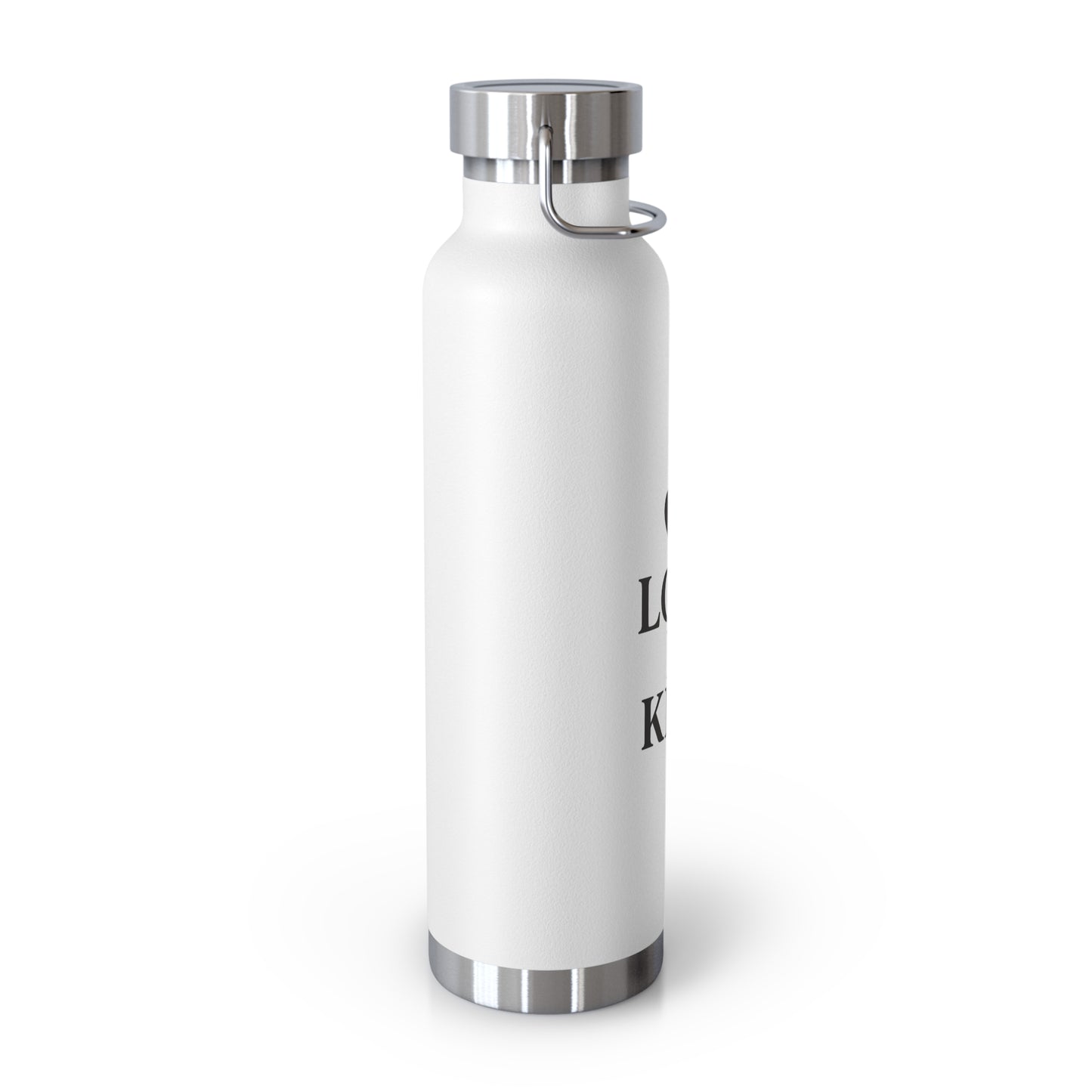 Love Is Kind Insulated Water Bottle, 22oz, Motivational Gift, Eco-Friendly Hydration, Travel Mug, Birthday Gift, Inspirational Drinkware