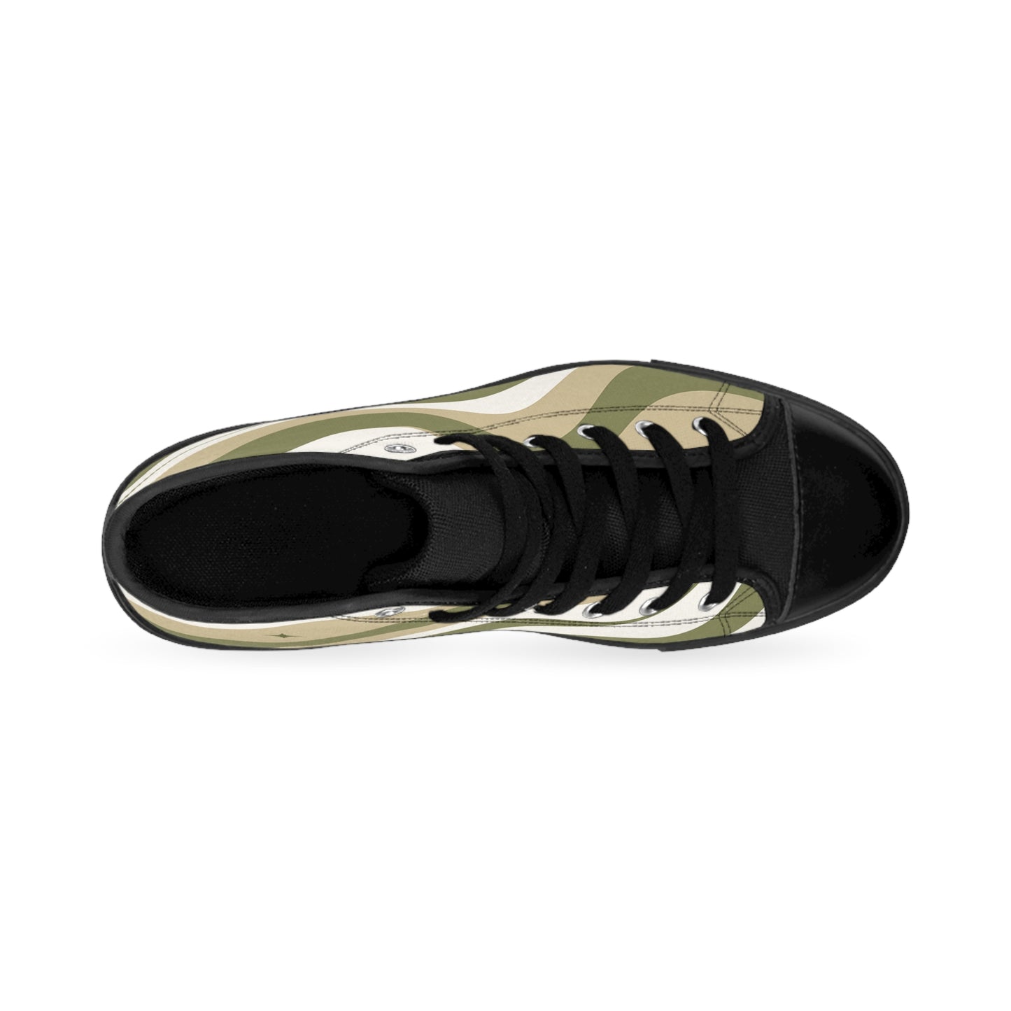 Camouflage Wave Sneakers - Stylish High-Top Casual Shoes for Men, Trendy Footwear[...]