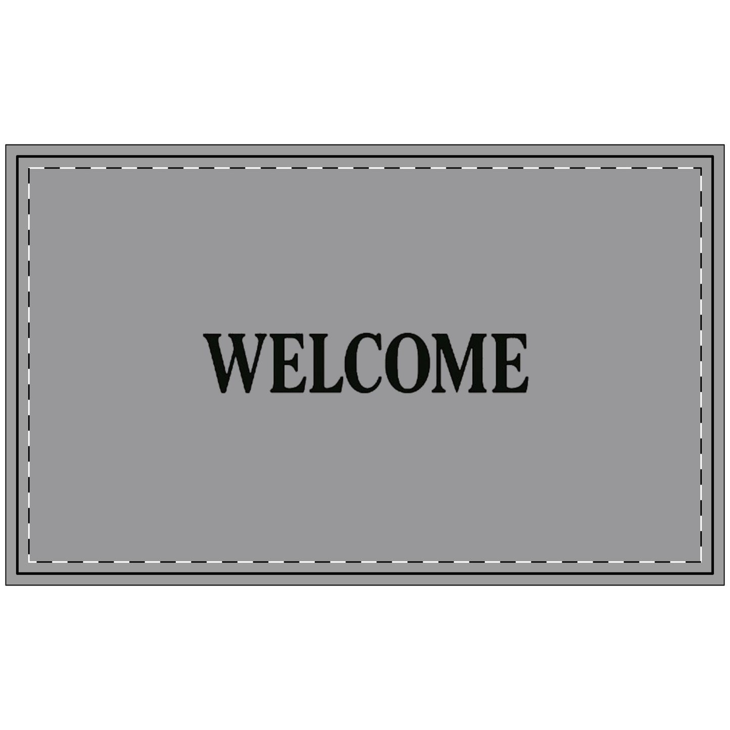 Stylish Welcome Doormat for Home Entry, Indoor/Outdoor Rug, Gift for Housewarming, Holiday Decor, Personalized Entrance Mat