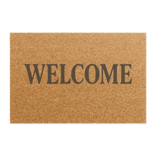 Welcome Doormat, Front Porch Decor, Home Entrance Rug, Personalized Gift, Housewarming Present