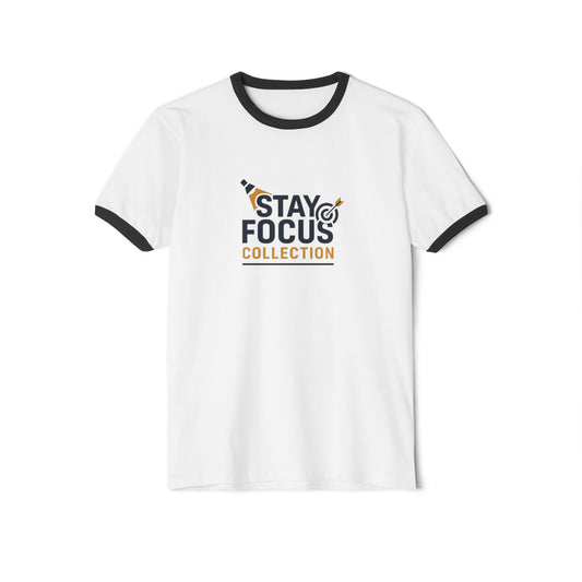 Unisex Cotton Ringer T-Shirt with Stay Focus Collection Design | Casual Wear, Gift for Students, Motivational Tee, Stay Focused Shirt, [...]