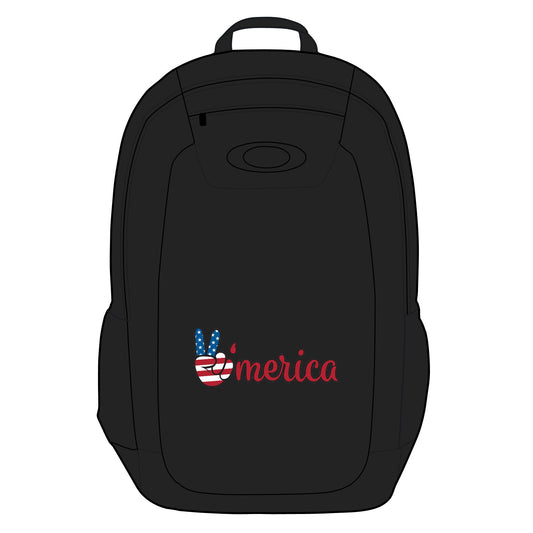 Patriotic Enduro Backpack for Adventurers, Travel, School, Outdoor Activities, Gift for Veterans, Memorial Day, Fourth of July