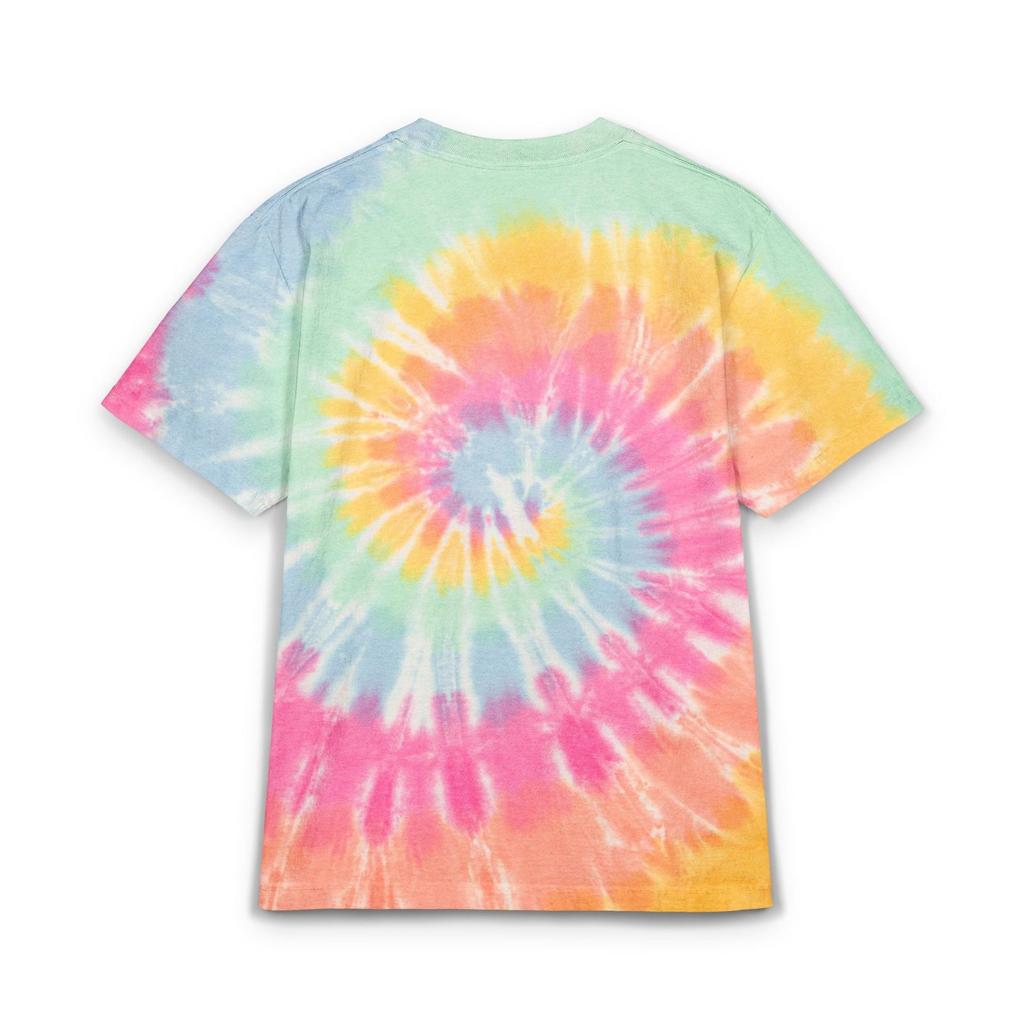 Colorful Oversized Tie-Dye T-Shirt with Embroidery - Perfect for Summer Festivals, Casual Outings..