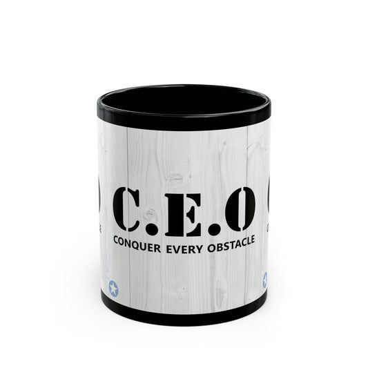 Motivational Mug: C.E.O. - Conquer Every Obstacle | Perfect Gift for Entrepreneurs, Business Owners, Inspirational Coffee Cup, Office [...]