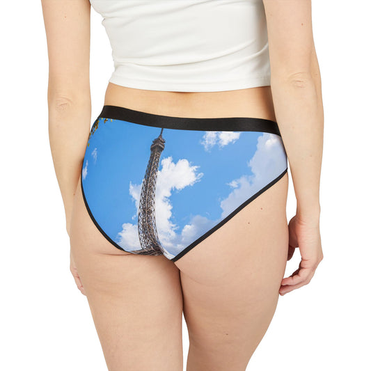 Eiffel Tower Women's Underwear - Unique AOP Knickers for Travelers, Beachwear, Summer Fashion