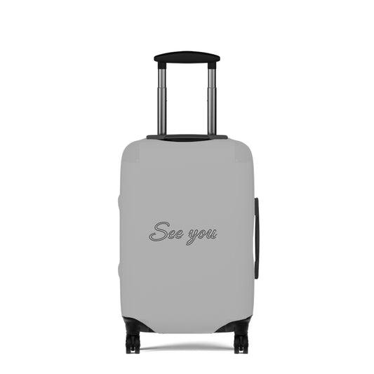 Thank You Luggage Cover - Personalized Travel Accessory, Stylish Suitcase Protector, Holiday Travel Companion